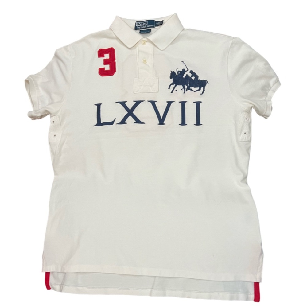 VINTAGE-Ralph Lauren Rugby Polo